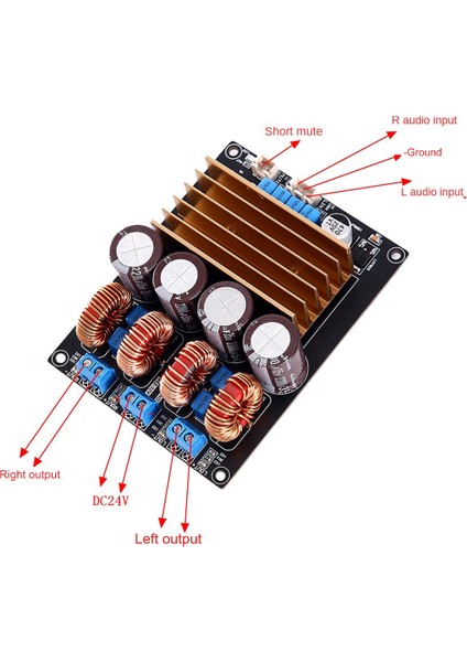 TPA3221 Dijital Güç Amplifikatörü Kartı 100WX2 Stereo Dc 19V-30V (Yurt Dışından) fiyatları