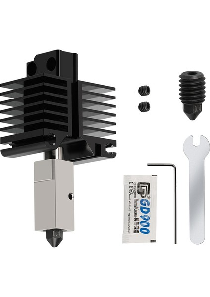 Bambu 3D Yazıcı Isıtıcı Bloğu Sertleştirilmiş Çelik Nozul Için Hotend Kiti (Yurt Dışından) fiyatları