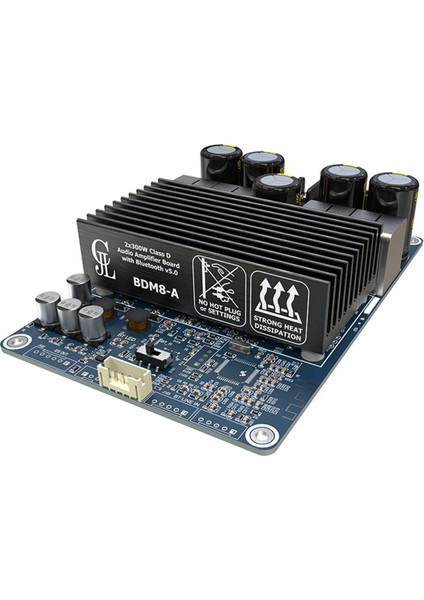 TPA3255 Dijital Güç Amplifikatörü Ses Kartı 2X300W 2.0ch Hifi Stereo Amplifikatör (Yurt Dışından)