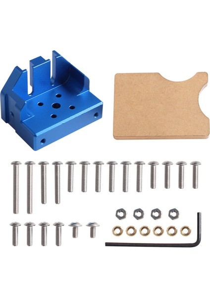 Ender 3,ender 5,cr-10 Serisi 3D Yazıcılar Için Tamamen Metal Hotend Braketi (Yurt Dışından)