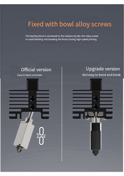 Bambu Labs P1S X1 Karbon P1P Termistör Baskı Kafası Için Hotend Nozulu (Yurt Dışından) fiyatları