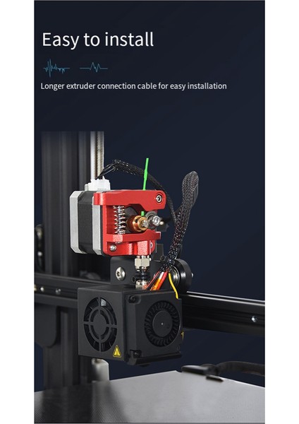 Mk8 Doğrudan Tahrikli Ekstruder Kiti Için Ender-3 V2-B Için Tüm Metal Sıcak Uç (Yurt Dışından) modelleri