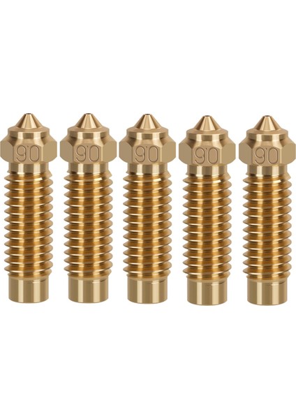Neptune 4plus 0.6mm Yüksek Sıcaklık Nozulu Için 5 Adet 1.75MM Pla (Yurt Dışından)