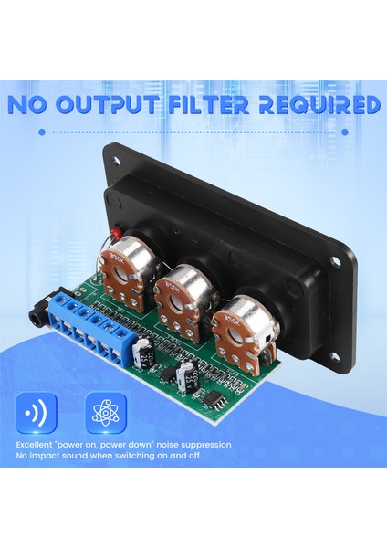 Dijital Amplifikatör Kartı NS4110B 2X20W Hıfı Amplifikatör, Panel ile (Yurt Dışından)