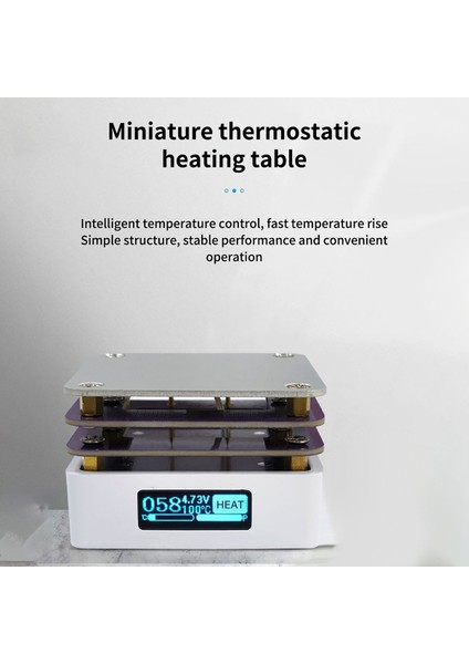 65W Mini Sıcak Plaka Dijital Lehimleme Ön Isıtma Yeniden Işleme Istasyonu (Yurt Dışından) modelleri
