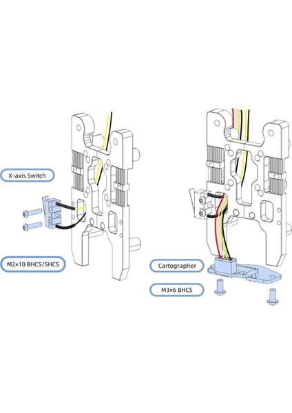 Voron 2.4 Için Idm Tarayıcı Seviyeleme Sensörü Için Cnc Metal Braket (Yurt Dışından) modelleri
