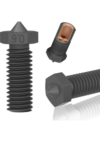 Adet Cht Volkan Nozulu, 0.6mm Yüksek Akışlı Hotend Ekstruder Nozulları (Yurt Dışından) modelleri