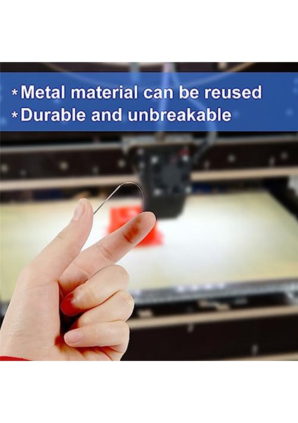 100 Adet 3D Yazıcı Nozul Temizleme Kiti, 3D Yazıcı Aksesuarları Için (Yurt Dışından)