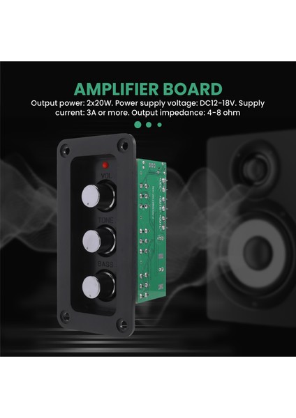 Dijital Güç Amplifikatörü Kartı Stereo Amp NS4110B Ses Amplifikatörü (Yurt Dışından)
