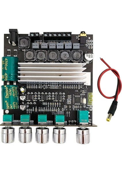 ZK-TB22 2.1 Kanal Bluetooth Ses Amplifikatör Kartı Dc Kablolu (Yurt Dışından)