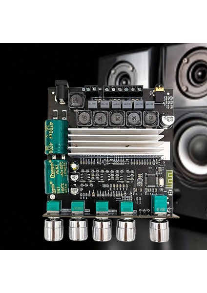 ZK-TB22 2.1 Kanal Bluetooth Ses Amplifikatör Kartı Dc Kablolu (Yurt Dışından)