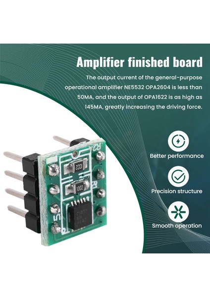 Dip8 Çift Op Amp Bitmiş Kart Yüksek Akım Çıkışı Düşük Bozulma (Yurt Dışından)