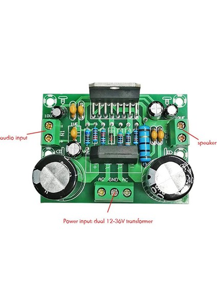 100W Dijital Güç Amplifikatörü Kartı TDA7293 Dıy Hoparlör Için Yüksek Güç (Yurt Dışından)