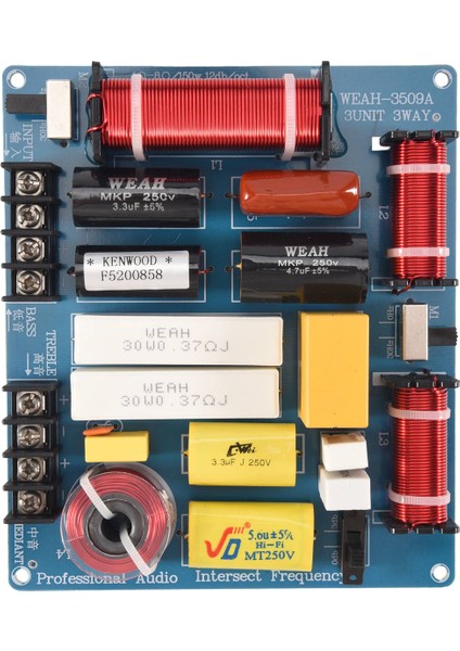 1 Adet 350W 3 Yollu Geçiş Ses Kartı 4-8ohm Diy Ktv Sahnesi Için (Yurt Dışından)