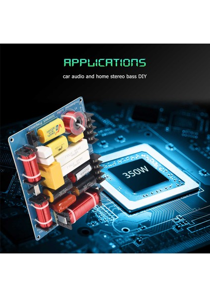 1 Adet 350W 3 Yollu Geçiş Ses Kartı 4-8ohm Diy Ktv Sahnesi Için (Yurt Dışından)