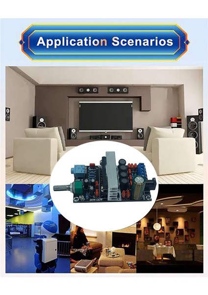 TA2020 Dijital Ses Güç Amplifikatörü Kartı 20W+20W 4 Ohm Yüksek Güç (Yurt Dışından)