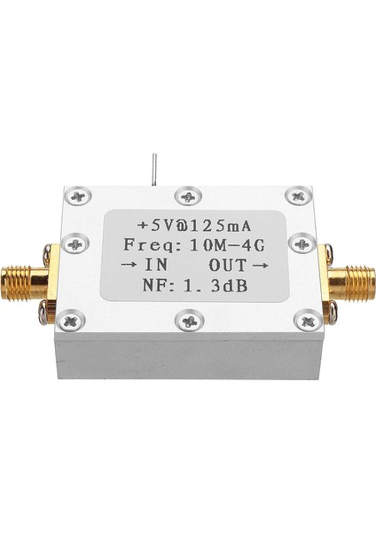 Ultra Düşük Gürültülü Amplifikatör Lna Yüksek Doğrusallık 21DB 10M-4G (Yurt Dışından)