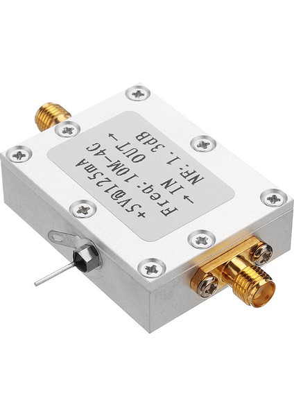 Ultra Düşük Gürültülü Amplifikatör Lna Yüksek Doğrusallık 21DB 10M-4G (Yurt Dışından)