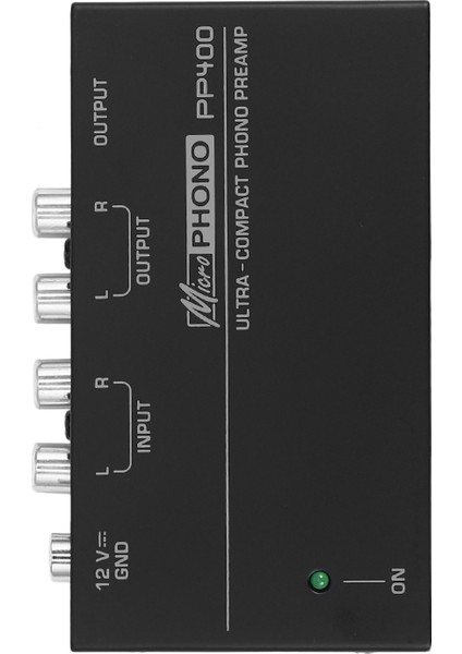 Rca 1/4 Inç Trs Arayüzlü Ultra Kompakt Phono Ön Amfi (Eu Fişi) (Yurt Dışından)