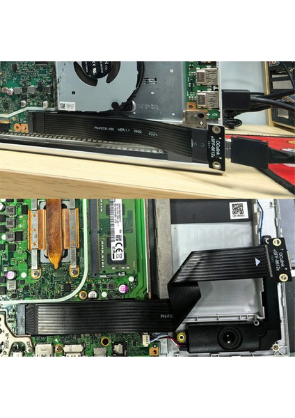M.2 Nvme Pcıe 4.0 - Oculink SFF-8611 SFF-8612 Dişi Adaptör Kablosu (Yurt Dışından)