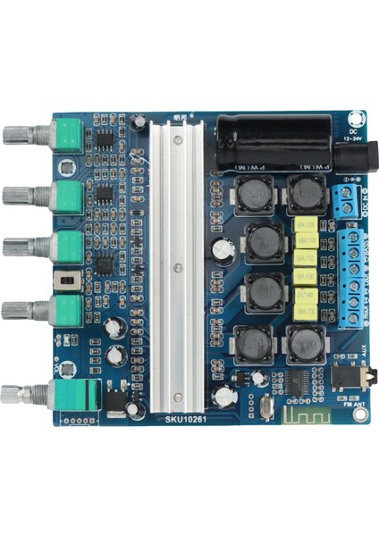TPA3116D2 Bluetooth 2.1 Kanal Amplifikatör Kartı Not Ayarlama Amp TC21 (Yurt Dışından)