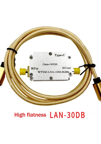 10M-6GHZ Düşük Gürültülü Amplifikatör Kazancı Yüksek Düzlüklü Amplifikatör (Yurt Dışından) fiyatları