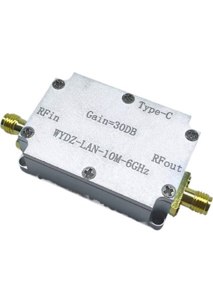 10M-6GHZ Düşük Gürültülü Amplifikatör Kazancı Yüksek Düzlüklü Amplifikatör (Yurt Dışından) indirimleri
