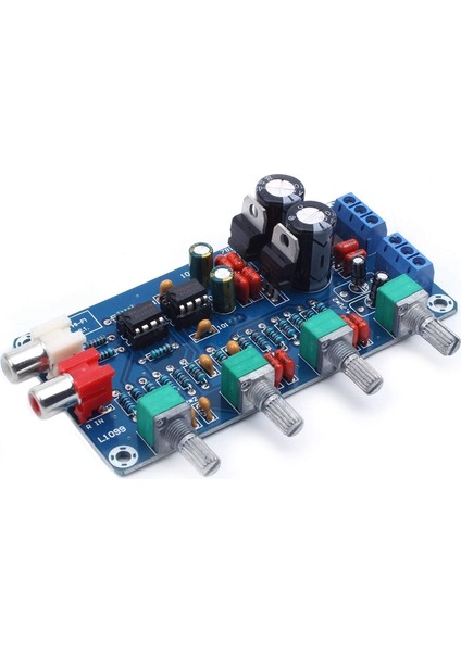 NE5532 Op-Amp Hıfı Amplifikatör Ses Tonu Eq Kontrol Kartı Dıy Kitleri (Yurt Dışından)