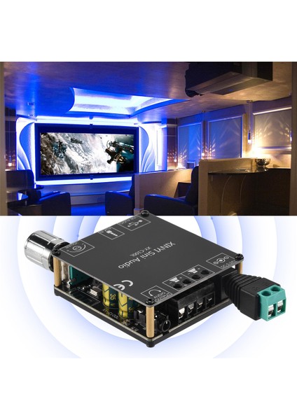 XY-C100L Hıfı 100WX2 Bluetooth 5.0 Yüksek Güçlü Dijital Stereo (Yurt Dışından)