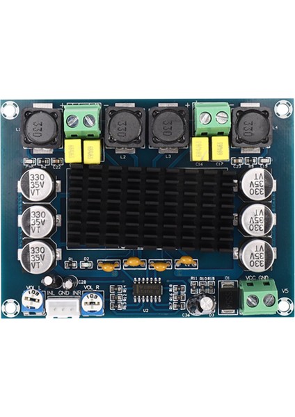 TPA3116D2 Çift Kanallı Stereo Güç Amplifikatörü Kartı 2X120W XH-M543 (Yurt Dışından)