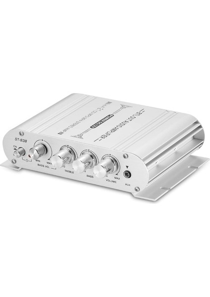 Mini Hifi Stereo 2.1 Kanal Ses Amplifikatörü Ev Araba Ab Fişi (Yurt Dışından)