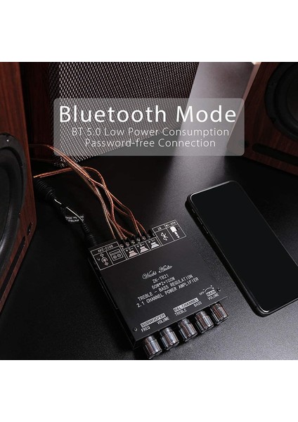 ZK-TB21 TPA3116D2 Bluetooth 5.0 Subwoofer Amplifikatör Kartı Abd Fişi (Yurt Dışından)