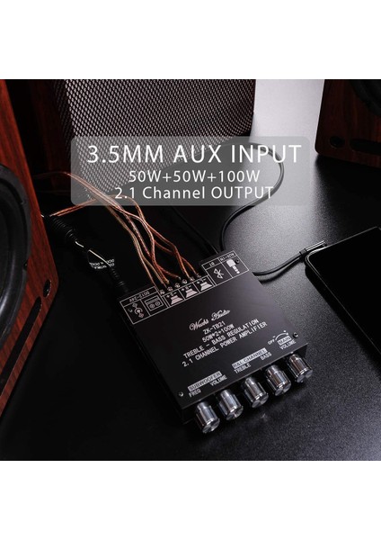 ZK-TB21 TPA3116D2 Bluetooth 5.0 Subwoofer Amplifikatör Kartı Abd Fişi (Yurt Dışından)