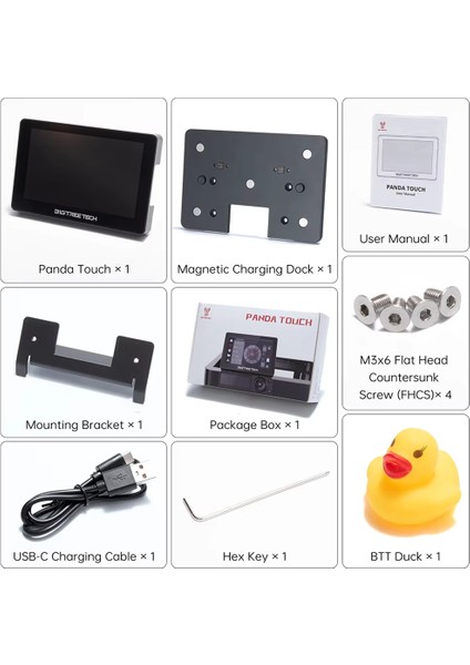 Bıgtreetech Panda Touch V1.1.1+Manyetik USB Yuvası