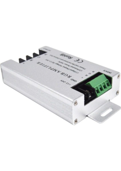 360W Rgb LED Amplifikatör Kontrol Cihazı DC12V-24V 30A Alüminyum Kabuk (Yurt Dışından) modelleri
