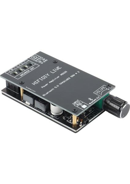 Bluetooth 5.0 Aux TPA3116D2 Dijital Güç Amplifikatörü Kartı 2x 50W (Yurt Dışından)