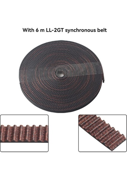 3D Yazıcı Zero G Mercury One.1 Hareket Kiti 6m Kayış Rulmanlı Gergi Makarası (Yurt Dışından)