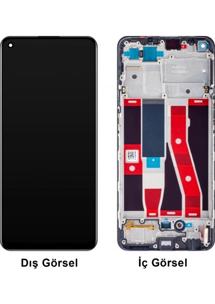 Oppo Reno 5 Lite Uyumlu OLED Lcd+Dokunmatik+Çıtalı