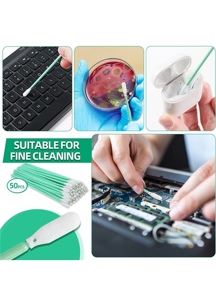 Köpük Temizleme Çubukları-Laboratuvar, Mürekkep Püskürtmeli Yazıcı, Optik Ekipman (300 Adet) (Yurt Dışından) fırsatları