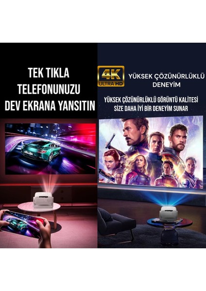 NEW15 Ev-Ofis-Okul Projektör