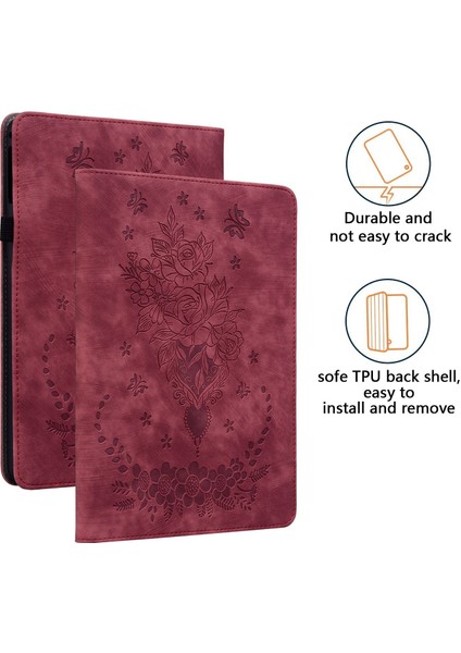 Lenovo Tab M10 Flip Deri Çok Fonksiyonlu Akıllı Tablet Kılıfı Braket ve Kart Yuvasıyla Uyumlu (Yurt Dışından) indirimleri