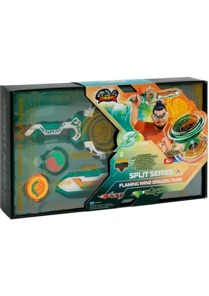 Split Series Flaming Wind Dragon Tiger - Alevli Rüzgar Ejderhası Kaplanı