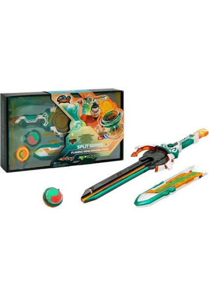 Split Series Flaming Wind Dragon Tiger - Alevli Rüzgar Ejderhası Kaplanı