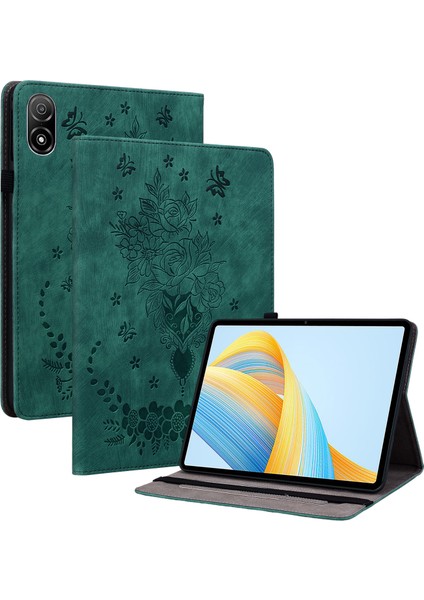 Honor Pad V8 Pro Flip Deri Çok Fonksiyonlu Akıllı Tablet Kılıfı Braket ve Kart Yuvasıyla Uyumlu (Yurt Dışından)