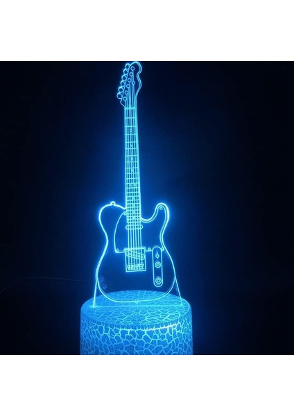 Çocuklar Için Keman Şekil 3D Gece Işığı, Uzaktan Kumanda ile Değişen 16 Renk, Çocuk Odası Dekoru, Şekil Manga Illusion LED Oyuncak Lamba Kız Erkek Çocuklar Için Noel Hediyeleri (Vl2) (Yurt Dışından)
