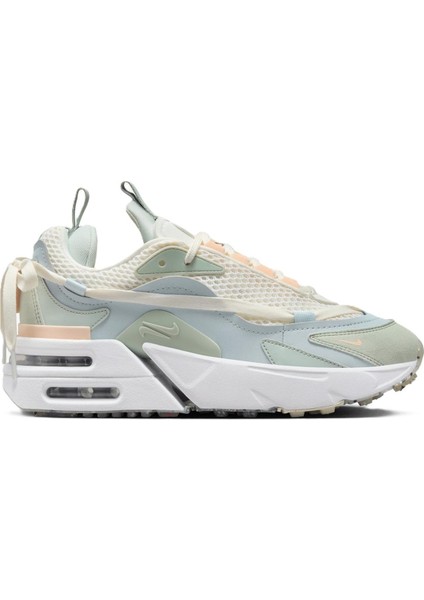 Air Max Furyosa Sneaker Blue Platform Taban 4cm Kadın Günlük Spor Ayakkabı Mavi