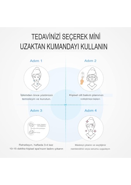 LED Yüz Maskesi Yüz Için Kırmızı Işık Terapisi , Kızılötesi Işıklı 3 Renkli LED Cilt Maskesi modelleri