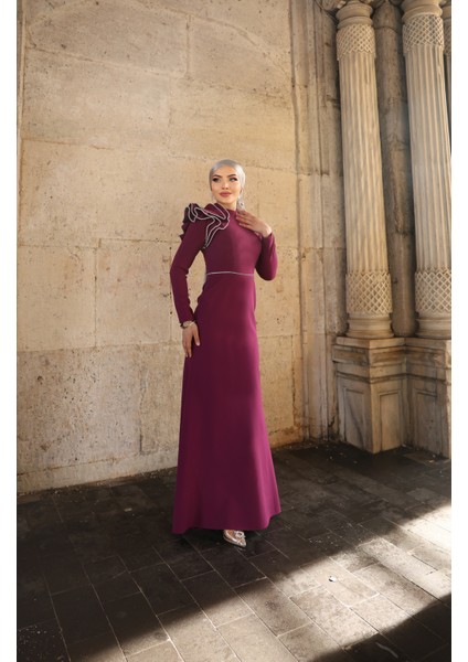 Tesettür Abiye Gelincik fiyatları