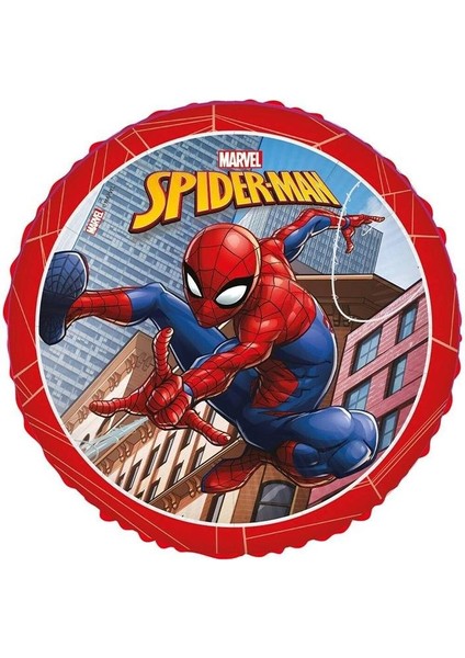 Spiderman Temalı Folyo Balon Doğum Günü Parti Balonu 46 cm