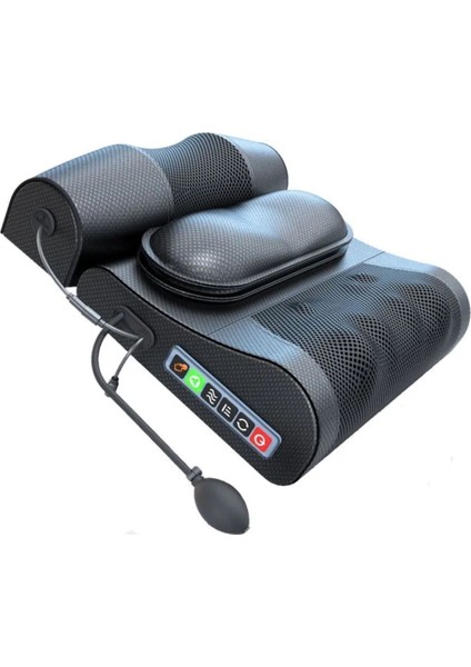 6'sı 1 Arada Akıllı Masaj Hava Yastığı Ayarı Servikal Çok Fonksiyon Tüm Vücut Boyun Bel Masaj Aleti